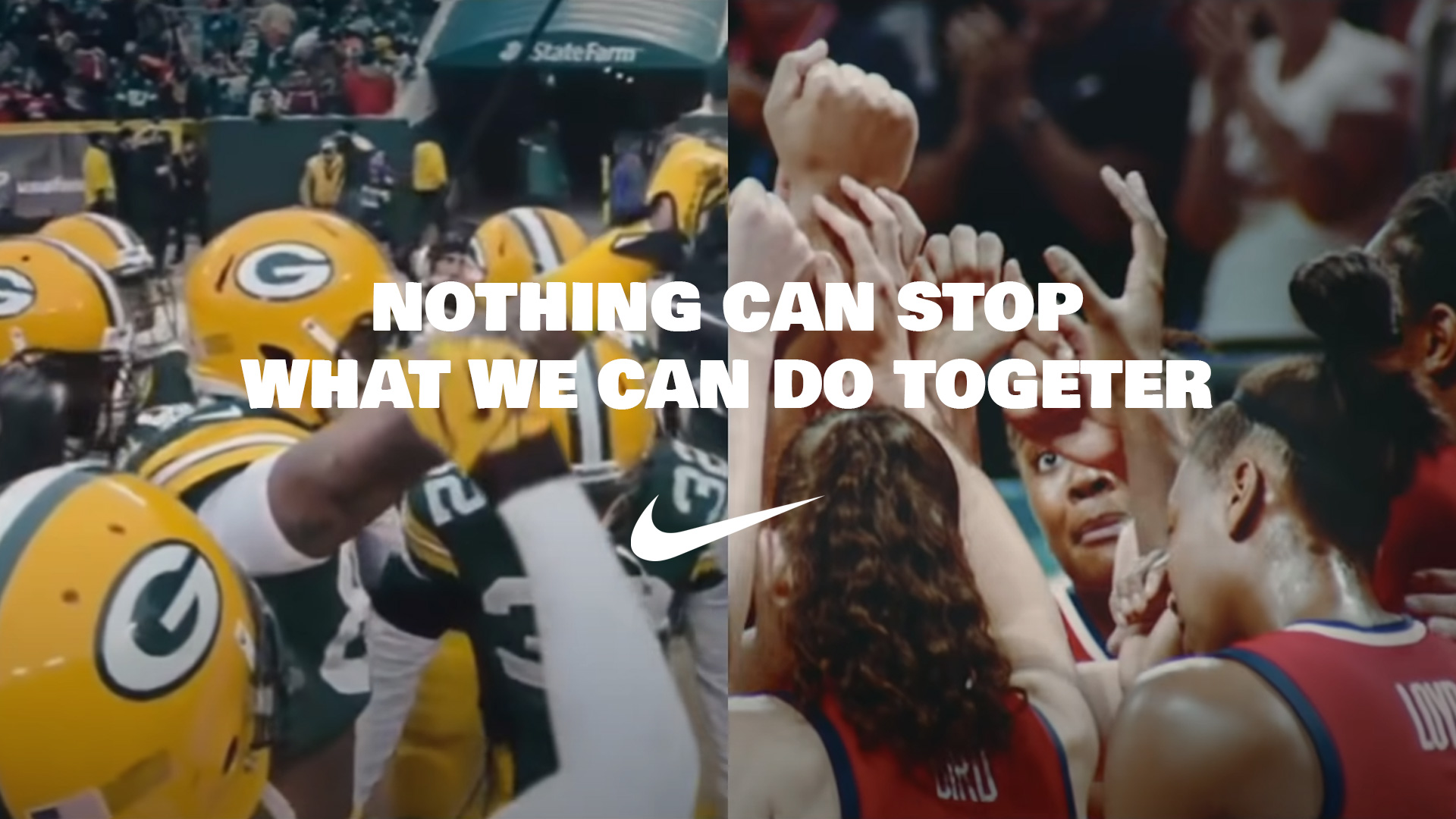 You Can’t Stop Us – Nike